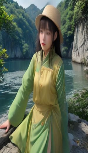 暗色背景中手机屏幕显示蜜桃成熟时在线主界面，推荐频道与水蜜桃图标，霓虹光晕氛围